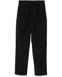 Emporio Armani - Wool Trousers - Lyst