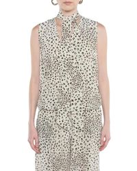 Kaos - Tops ,Wit ,Polyester Gedrukte Complete Set - Lyst
