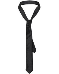 forte_forte - Accessoires ,Zwart ,Katoen My Scarf Tie - Lyst