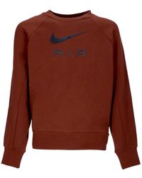 Nike - Leichter crewneck sweatshirt - sportbekleidung air french terry crew - Lyst