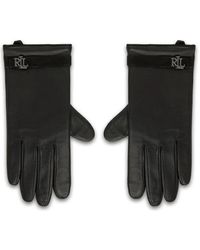 Ralph Lauren - Logo-Geprägte Lederhandschuhe - Lyst