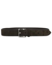 Orciani - Accessoires ,Bruin ,Leer Amalfi Suede Riem - Lyst