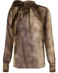 Elisabetta Franchi - Blouses - Lyst