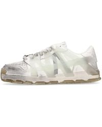 Acupuncture - Weiße Mesh Low Top Sneakers - Lyst