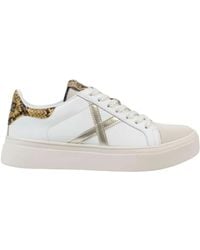 Munich - Schoenen ,Wit ,Leer Sky Rete Sneaker Wit Mode - Lyst