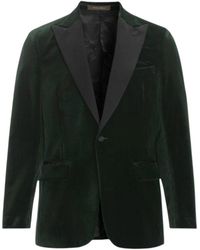Oscar Jacobson - Velvet Tuxedo Frampton Blazer - Lyst