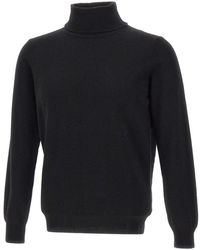 Kangra - Truien & Vesten ,Zwart ,Wol Turtleneck Sweater - Lyst