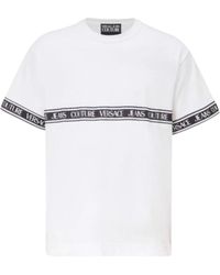 Versace - Weiße t-shirts und polos - Lyst