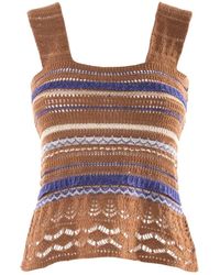 Nenette - Sleeveless Tops - Lyst
