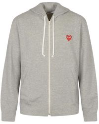 COMME DES GARÇONS PLAY - Sweatshirt Emblem - Lyst
