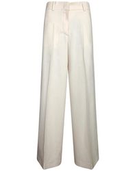 MSGM - Wide Trousers - Lyst