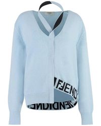 Fendi - Cashmere Cardigan - Lyst