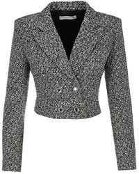 Alessandra Rich Jacket Fab2235f2953 - Grijs