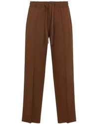 Valentino - Straight Trousers - Lyst