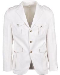 Eleventy - Giacca Military - Lyst