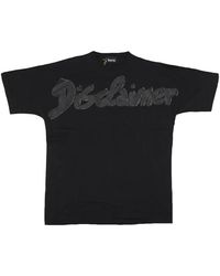 DISCLAIMER - Schwarzes logo tee streetwear - Lyst