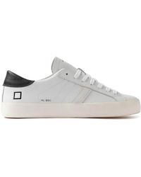 Date - Schoenen ,Wit ,Katoen Hill Low - Lyst