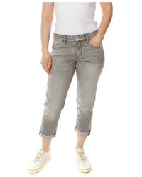G-Star - Cropped Jeans - Lyst