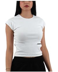 hinnominate - T-shirt t-shirt in costina con stampa - Lyst