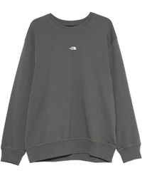The North Face - Fitness ,Grijs ,Katoen Essential Light Relaxed Crew - Lyst