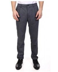 BOSS - Broeken ,Blauw ,Katoen H-Kane Chino - Lyst