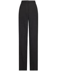 The Row - Broeken ,Zwart ,Wol Jesse Pant - Lyst