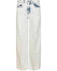 DIESEL - Straight Jeans - Lyst