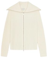 Birgitte Herskind - Truien & Vesten ,Wit ,Wol Archie Knit Cardigan - Lyst