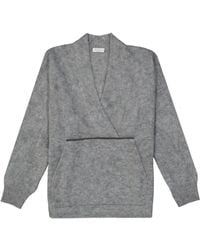 Brunello Cucinelli - Mohair wool pullover - Lyst