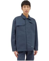 Dickies - Jassen ,Blauw ,Katoen Klassieke Twill Eisenhower Jas - Lyst