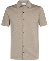 Profuomo - Prof - shirts > short sleeve shirts - Lyst