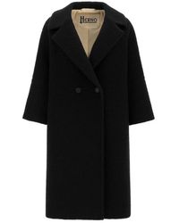 Herno - Single-Breasted Coats - Lyst