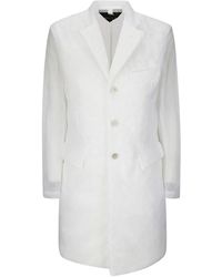 Comme des Garçons - Single-Breasted Coats - Lyst