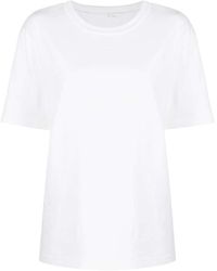 Alexander Wang - Camiseta de algodón con logo oversize - Lyst