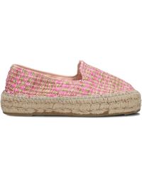Manebí - Schoenen ,Veelkleurig ,Kleurrijke Gevlochten Espadrilles - Lyst