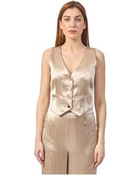 Fracomina - Vests - Lyst