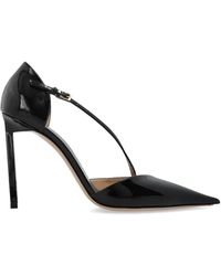 Tom Ford - Schoenen ,Zwart ,Leer Asymmetrische Pump Van Lakleer - Lyst