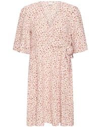 Ichi - Wrap Dresses - Lyst
