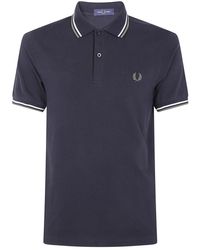 Fred Perry - M3600 Twin Tipped Poloshirt - Lyst