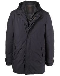Moorer - Raffaello cappotto imbottito con cappuccio - Lyst