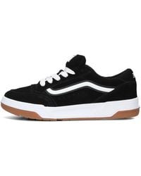 Vans - Schoenen ,Zwart ,Suède Zwarte Suède Lage Sneakers - Lyst