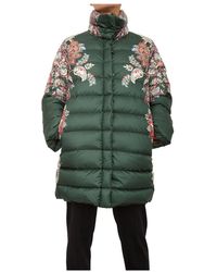 Etro - Giubbotto fantasia donna piumino - Lyst