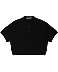 Gestuz - Tops ,Zwart ,Polyester Gztalla Ss Polo Pullover - Lyst