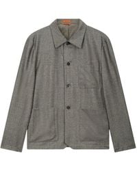 Barena - Wollen Overshirt - Lyst