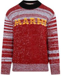 Marni - Rundhals-Strickwaren - Lyst