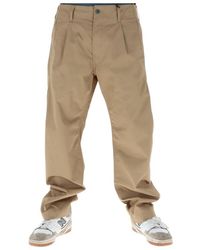 G-Star - Broeken ,Katoen Straight Broeken - Lyst