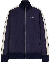 Palm Angels - Logo Track Jacket, 100% Polyester, Size: Medium - Lyst