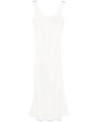 Brunello Cucinelli - Maxikleid Mit Monili-Kette - Lyst