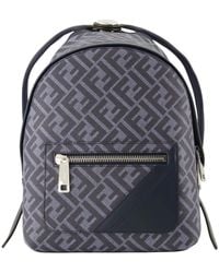 Fendi - Stijlvolle Rugzak Met Geborduurd Canvas - Lyst