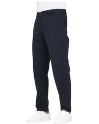 ARMANI EXCHANGE - Blauwe Casual Broek Regular Fit - Lyst